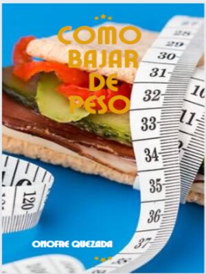 cover image of Como Bajar De Peso
